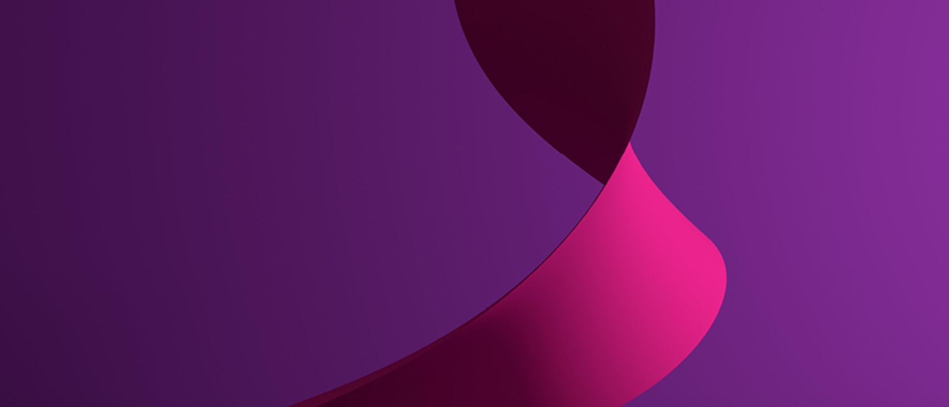 Hero image of one of 7IM's brand shapes in purple and pink