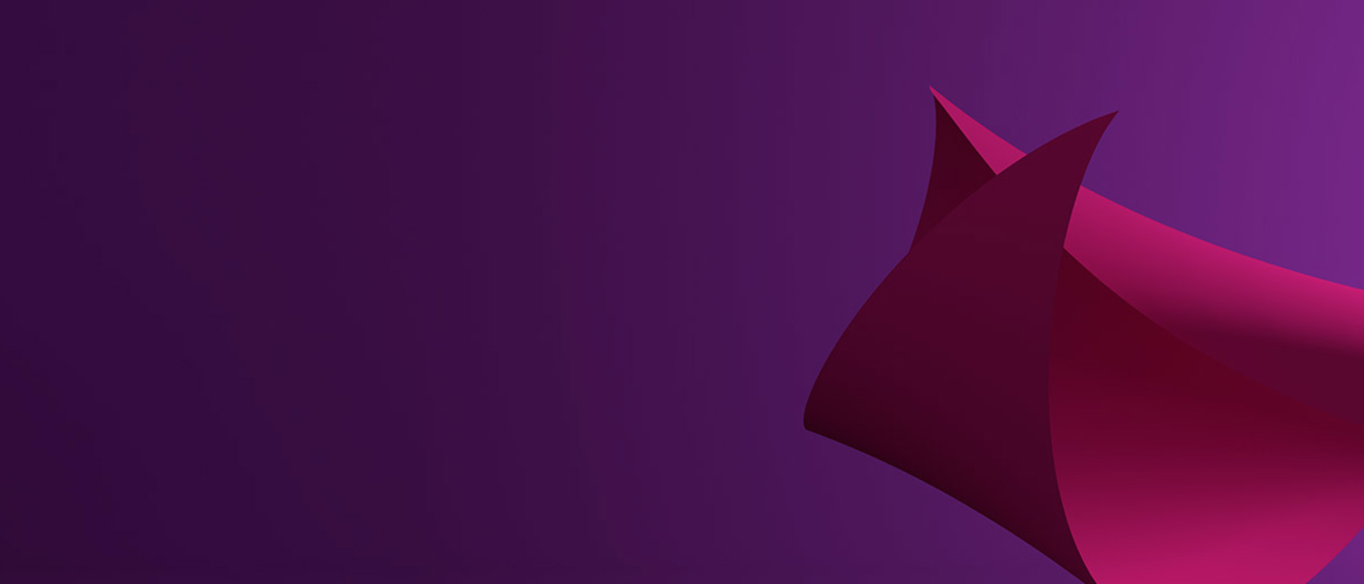 Hero image of one of 7IM's brand shapes in purple and pink