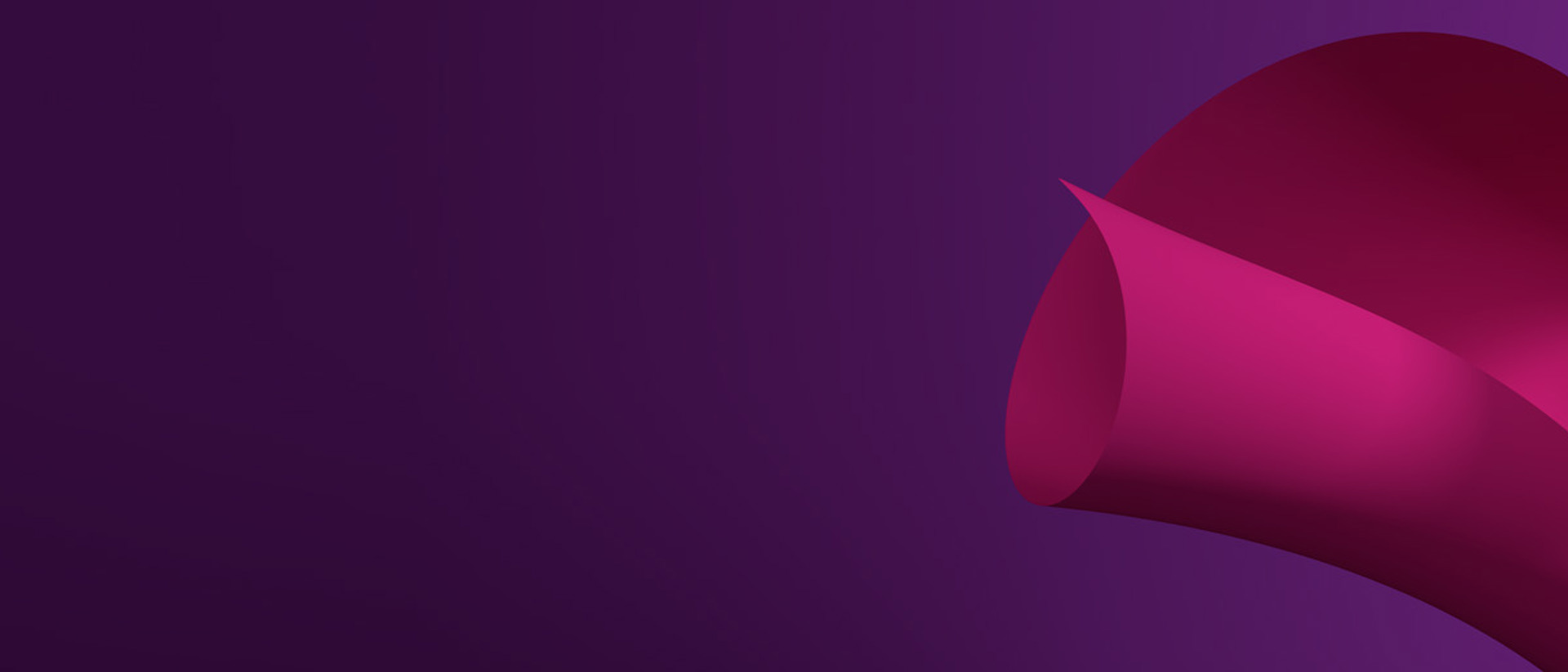 Hero image of one of 7IM's brand shapes in purple and pink