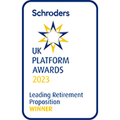 Schroders UK Platform Awards 2023 - Leading Retirement Proposition - Winner