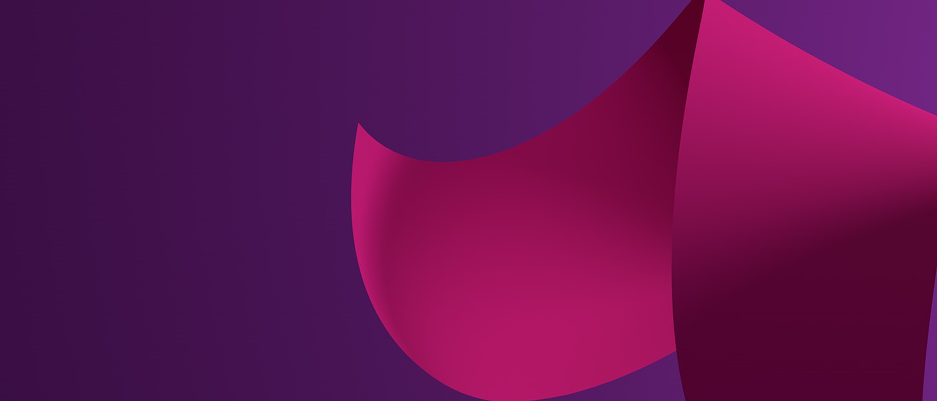 Hero image of one of 7IM's brand shapes in purple and pink
