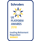 Schroders Leading Retirement Platform Winner 2018