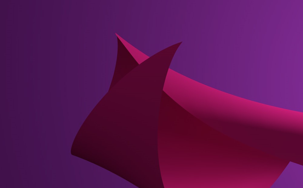 One of 7IM's brand shapes in purple and pink